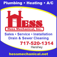 HVAC-Plumbers in Hershey, PA Area-Hess Mechanical