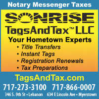 Notary-Taxes-Accountant in Lebanon, PA-Sonrise Tags & Tax