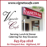 Pizza & Italian Restaurant in Highland NY-Vigneto Cafe