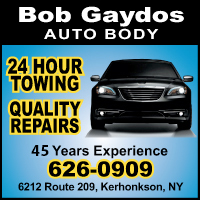 Auto Body Repair Shop & Towing in Kerhonkson, NY- Bob Gaydos Auto Body