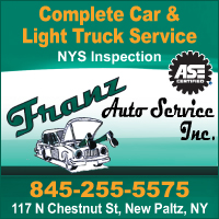 Auto Repair Shop in New Paltz, NY-Franz Auto Service Inc.