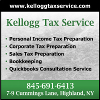 Income Tax Preparation-Payroll Services in Highland NY-Kellogg Tax Service