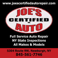 Auto Repair & State Inspection in Newburgh NY-Joe's Certified Auto Service