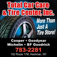 Auto Repair & Tires in Monroe, NY-Total Care Care & Tire Center, Inc.