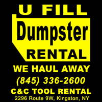 Dumpster Rentals in Saugerties-Kingston, NY - UFill Dumpster Rental