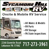 RV Service, Repair & Inspection in Lebanon, PA-Sycamore Hill RV