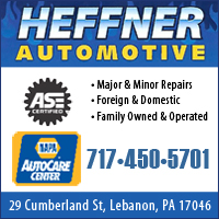 Auto Repair & PA State Inspection in Lebanon, PA at Heffner Automotive