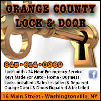 Locksmith in Washingtonville, NY-Orange County Lock & Door