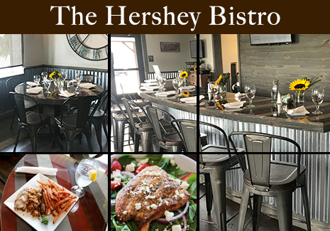 Hershey Bistro is a restaurant-caterer in the Elizabethtown-Hershey, PA area.