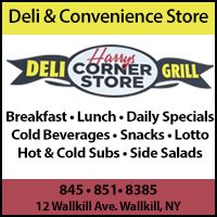 Deli-Convenience Store in Wallkill NY- Harry's Corner Deli & Grill