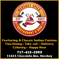 Hershey Spice Restaurant & Bar is an Indian Restaurant located in Hershey, PA.