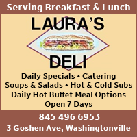 Washingtonville Deli & Catering at Laura's Deli in Washingtonville, NY