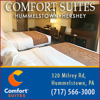 Comfort Suites Hershey-Harrisburg is a hotel near Hershey PA.