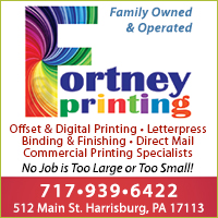 Fortney Printing is a quallity printing company in the Harrisburg, PA area.