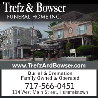 Funeral Home in Hershey, PA Area-Trefz & Bowser Funeral Home, Inc.