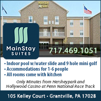 Hotel near Hershey-Grantville, PA | MainStay Suites