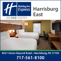 Holiday Inn Express is a hotel between Hershey & Harrisburg PA.
