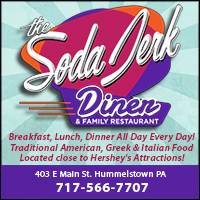 Restaurant & Ice Cream in Hershey, PA  Area-Soda Jerk Diner