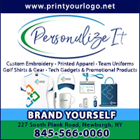 Personalize It offers embroidery & silk screening in the Newburgh NY area.