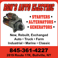 Alternator Generator Starter Repair Bullville Ny Ron S Auto Electric Readylink