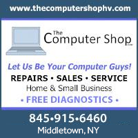 Computer Repairs & Sales at The Computer Shop Middletown, NY.