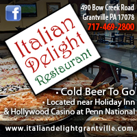 Pizzeria & Restaurant in Grantville, PA- Italian Delight