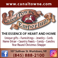 Canal Towne Emporium is a Gift & Christmas Shop in Wurtsboro, NY.