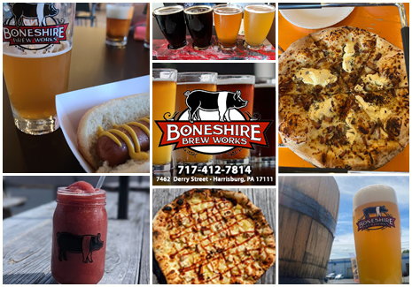 Boneshire Brew Works is a Brewery in Harrisburg, PA. |