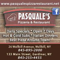 Pizza-Restaurant in Walkill, NY-Pasquale's Pizzeria & Restaurant