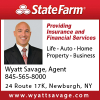 Auto-Home-Life Insurance in Newburgh, NY-Wyatt Savage State Farm Insurance