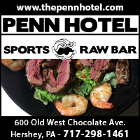 Penn Hotel Sports & Raw Bar is a sports bar in the Hershey-Hummelstown PA area.