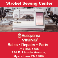 Sewing Machine & Repair Store in Myerstown & Lebanon PA-Strobel Sewing Center.