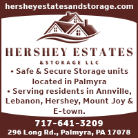 Hershey Estates & Storage LLC is a storage facility in Palmyra, PA.