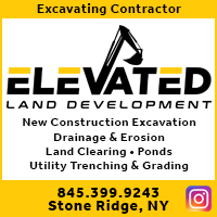 Excavating-Land Clearing in Stone Ridge, NY-Elevated Land Development