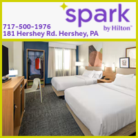 Spark by Hilton Near the Park is a hotel in Hershey, PA.